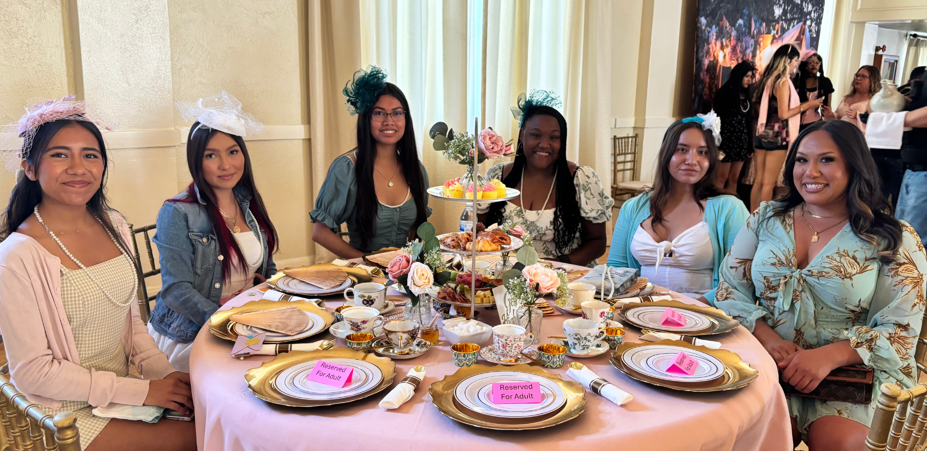 PUSD Seniors Attend Tea for the Soul with Pomona Optimist Club - image for web