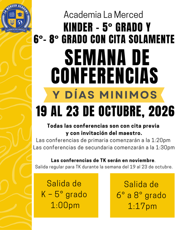 Parent Conf. Week