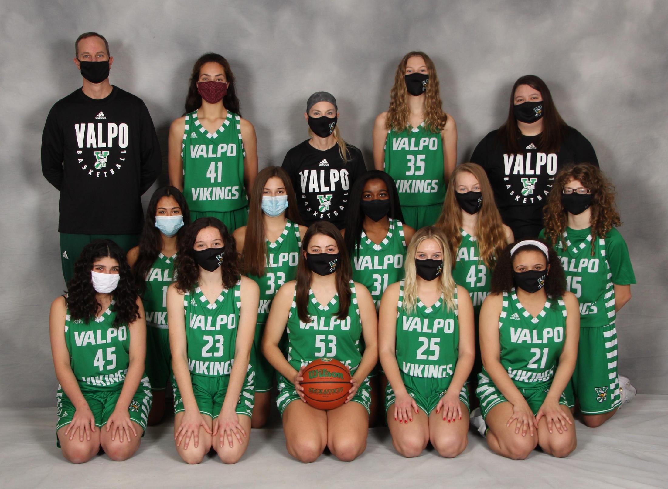 Varsity Picture Roster Basketball Girls Valparaiso High School