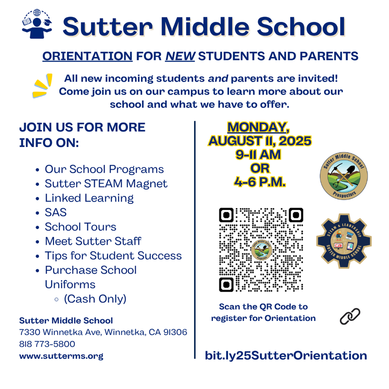 Orientation Flyer