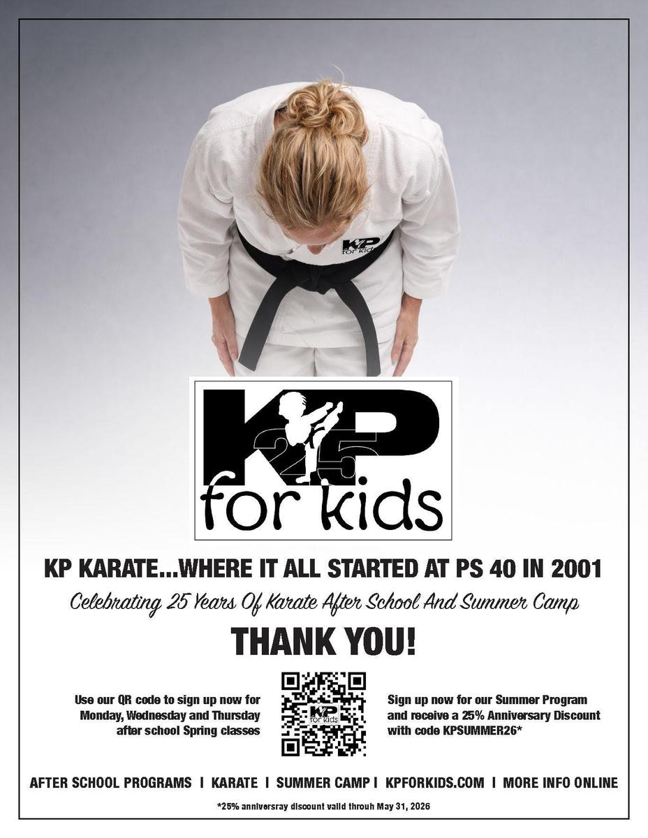 KP Karate flyer