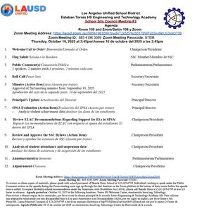 SSC 3rd Meeting