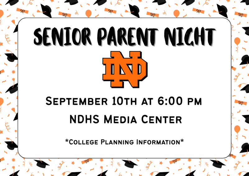 Senior Parent Meeting September 10th Featured Photo