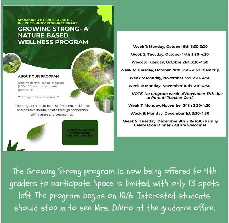 Growing strong update