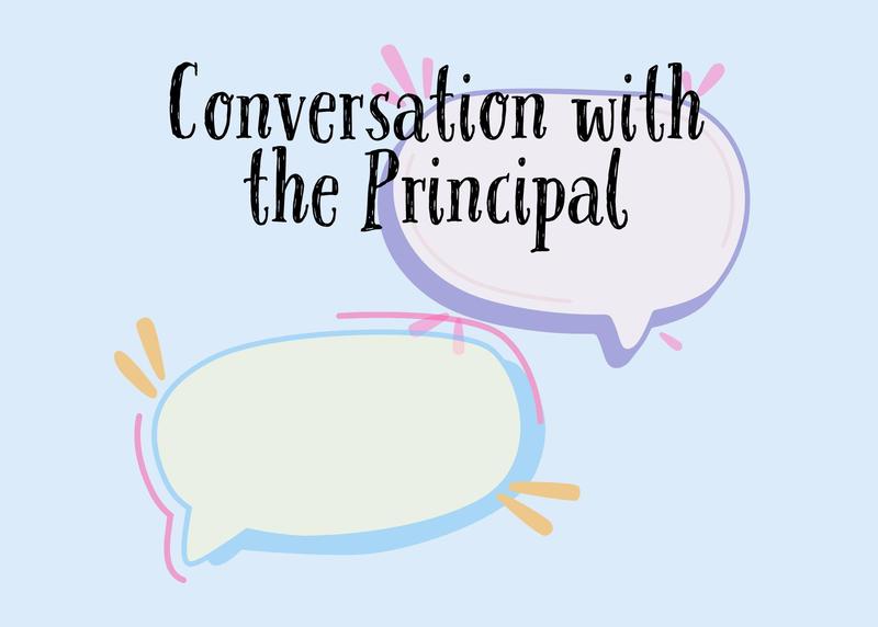 conversation with the principal announcement