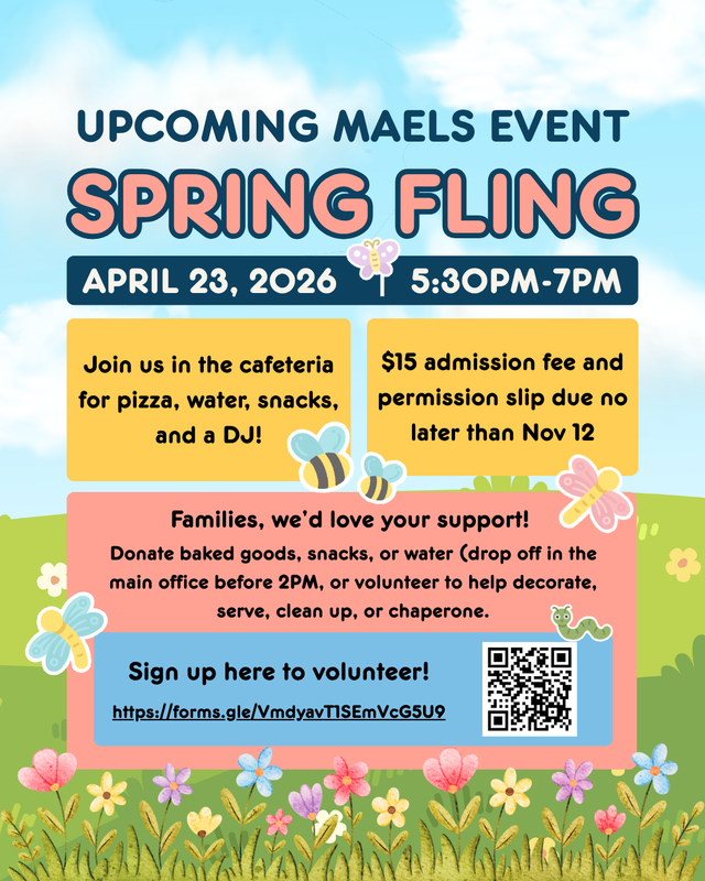 Spring Fling Flyer