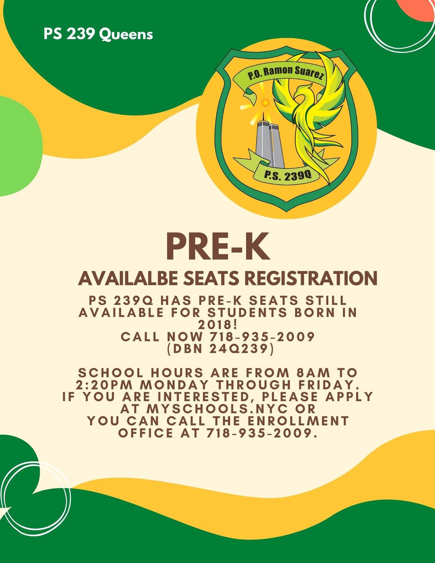 Open Seats