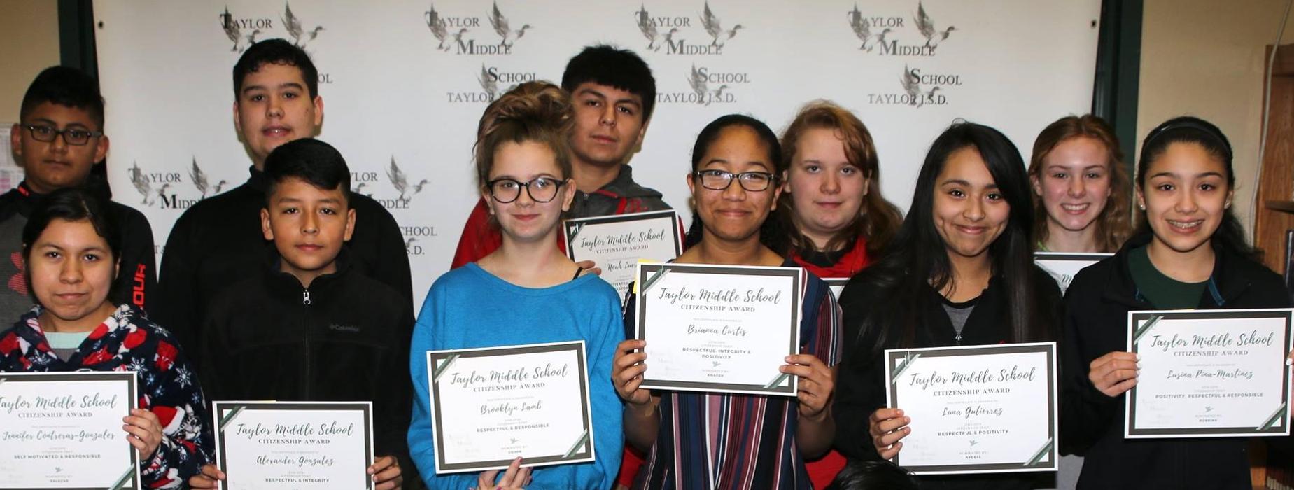 TMS Citizenship Awards