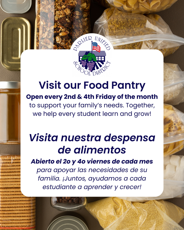 Visit our Food Pantry