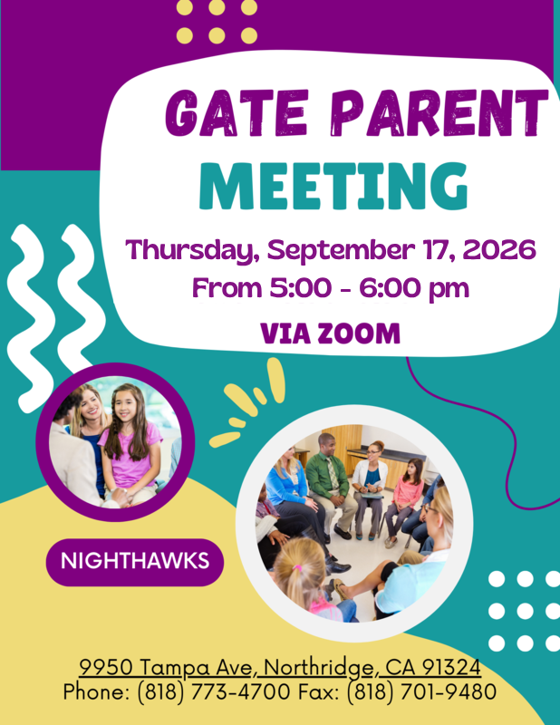 GATE Parent Meeting Featured Photo
