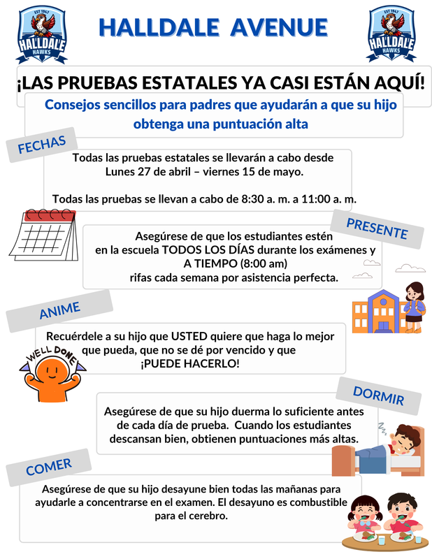 Consejor para las pruebas estatales