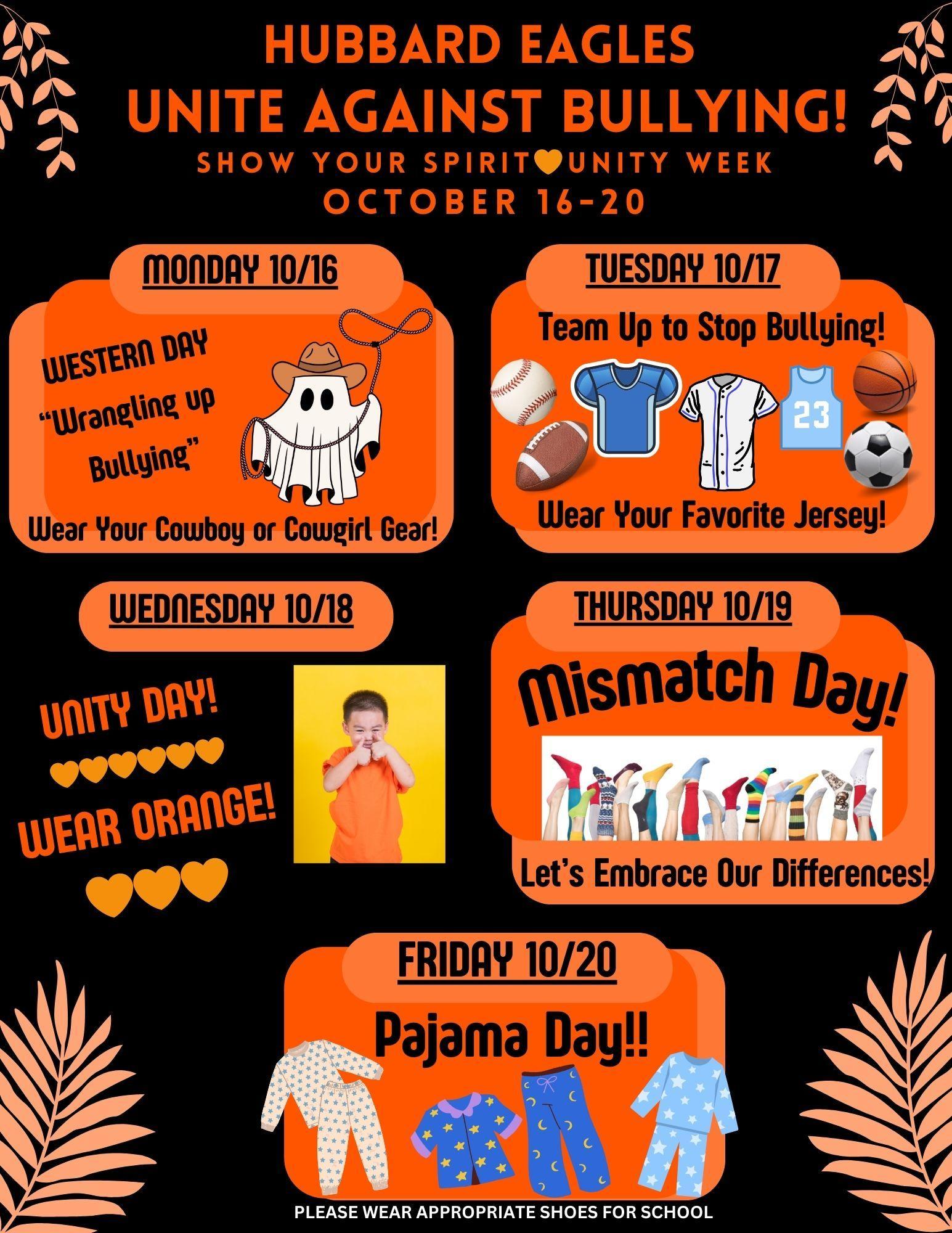 Unity Week | Hubbard Street Elementary
