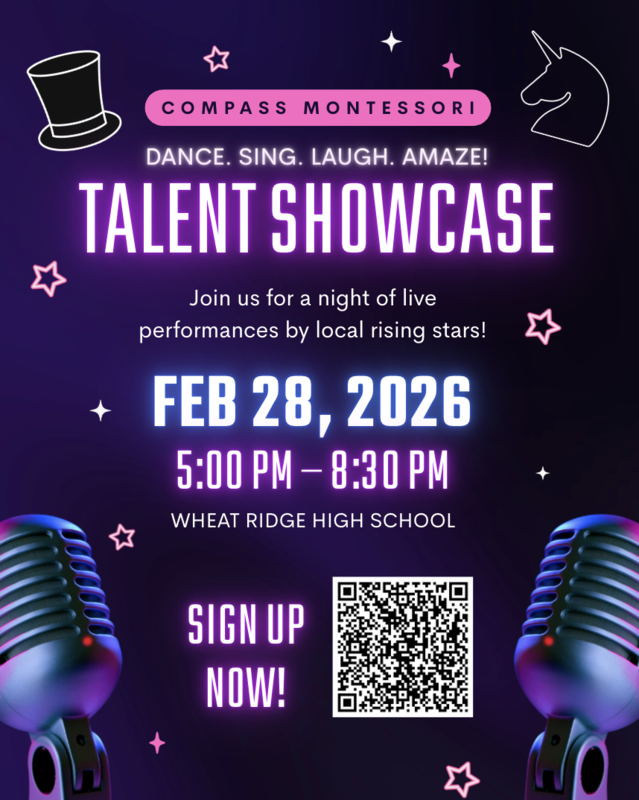 talent showcase flyer