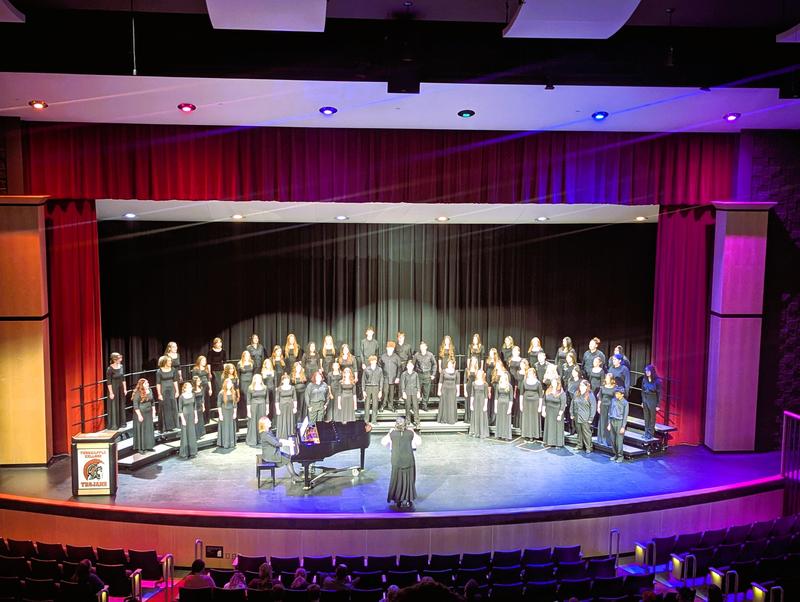TKHS Concert Choir performs their October concert.
