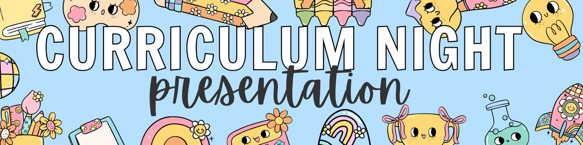 Curriculum Night Banner