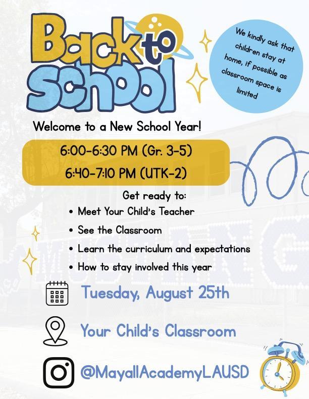 Back to School