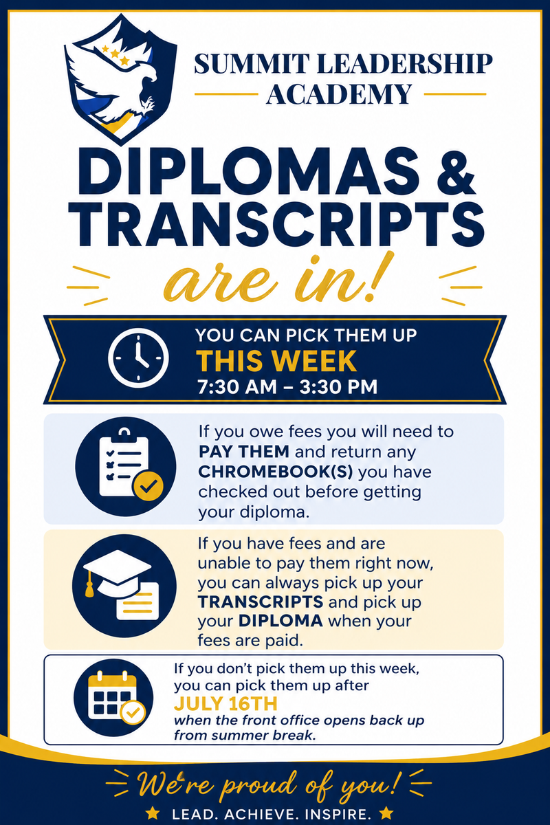 Diplomas & Transcripts Thumbnail Image