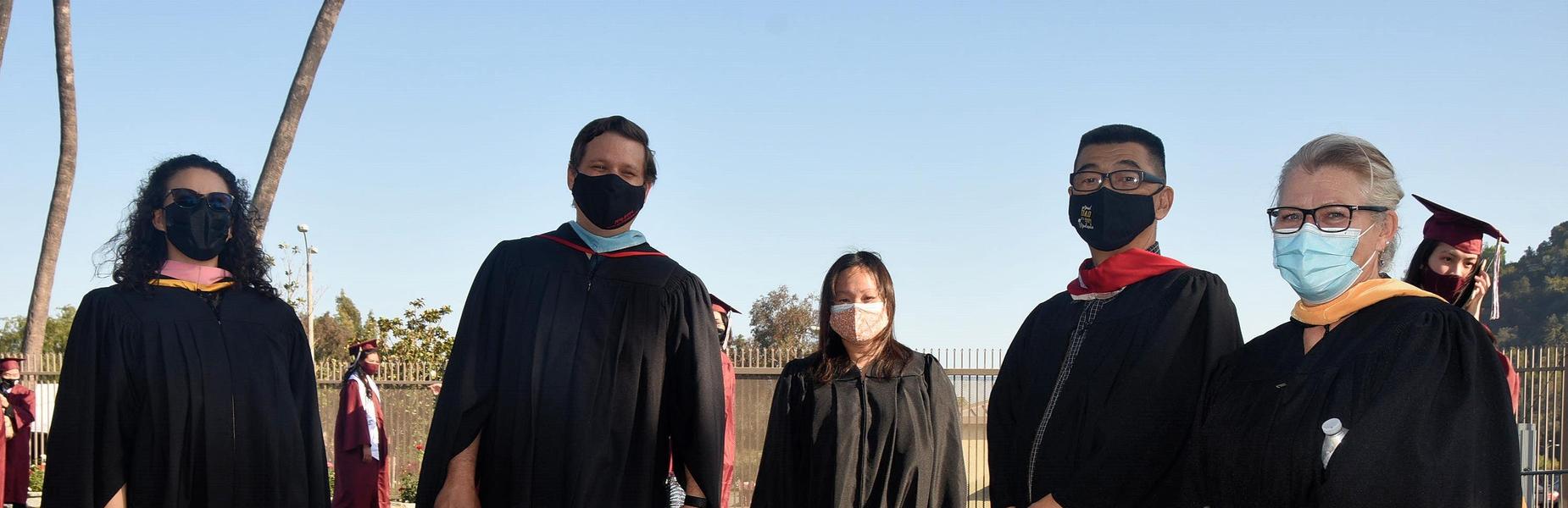 MKHS Staff at the 2021 Graduation Ceremony