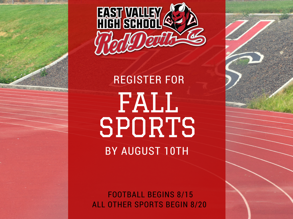 FALL SPORTS East Valley High School