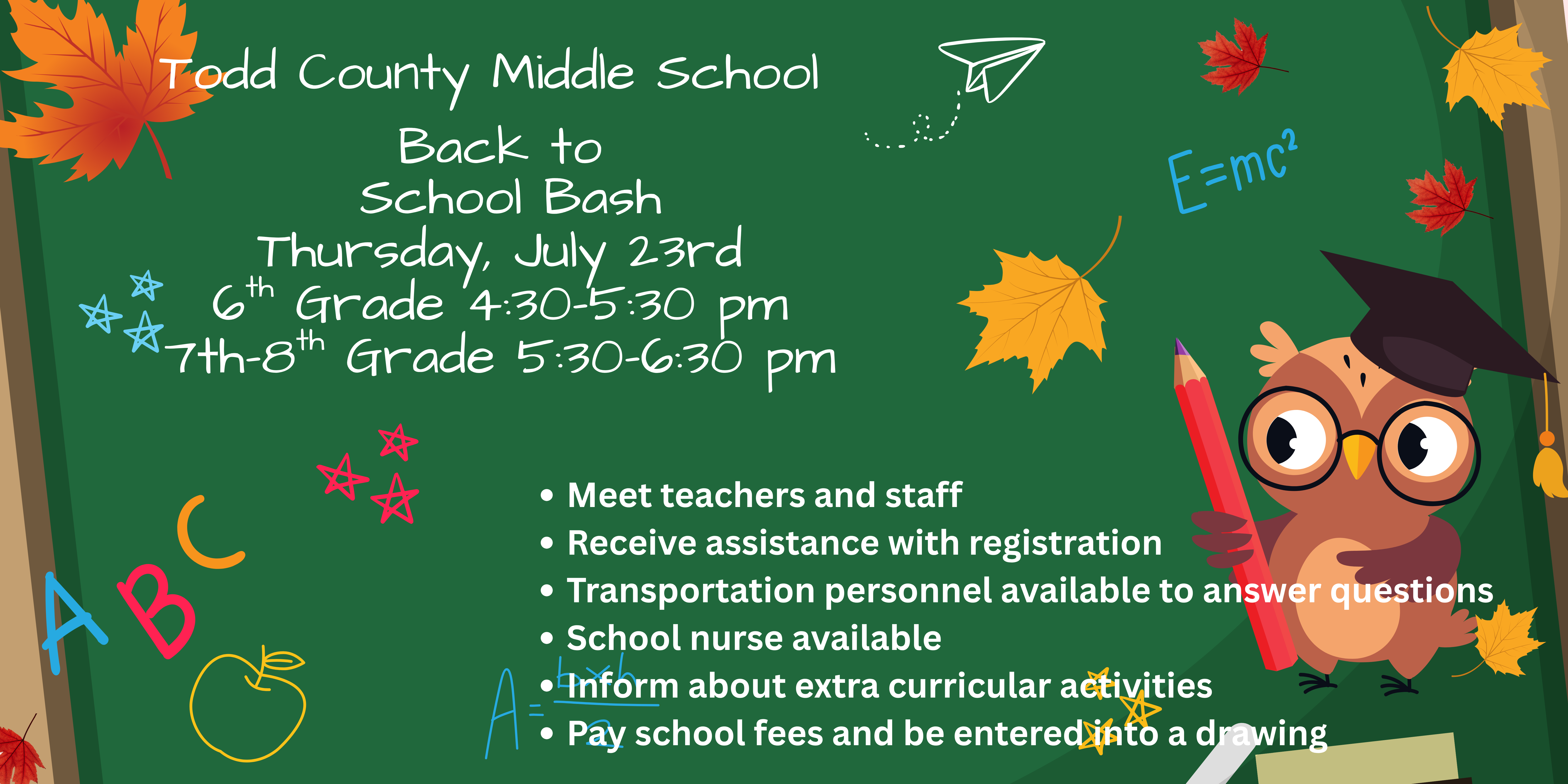 TCMS Announcements Image
