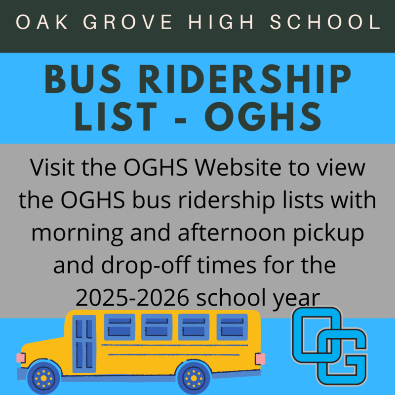 Click the link to see the Bus Pick Up and Drop Off Times