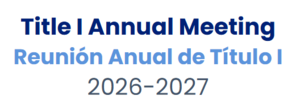 Title I Annual Meeting