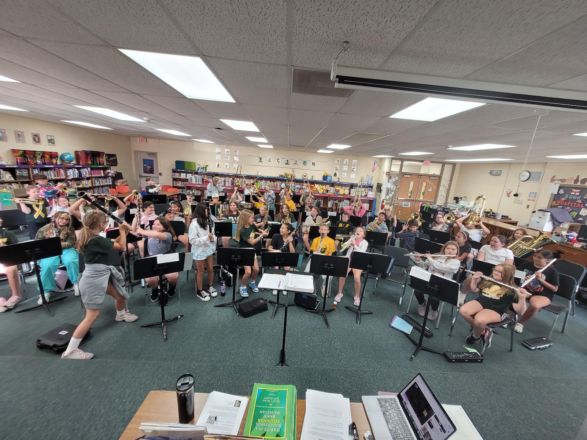 The 2025-2026 CCIS Beginning Band