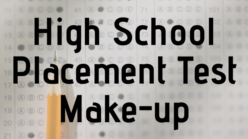 High School Placement Test