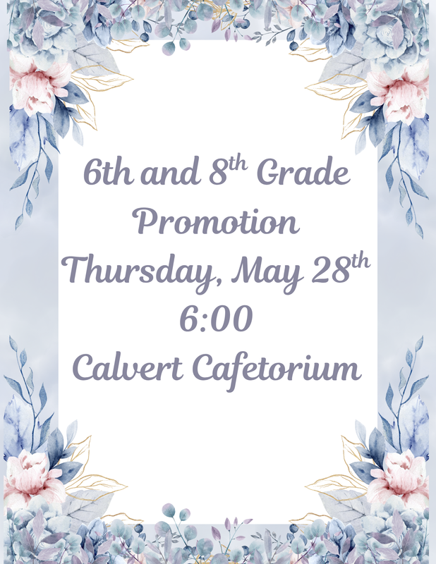 6th and 8th Grade Promotion Featured Photo