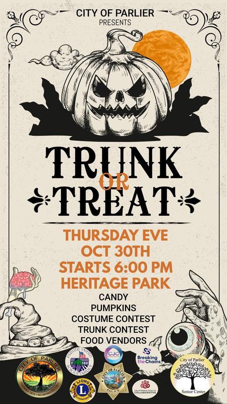 Trunk or Treat Flyer