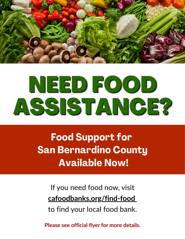 food pantry locator San Bernardino county