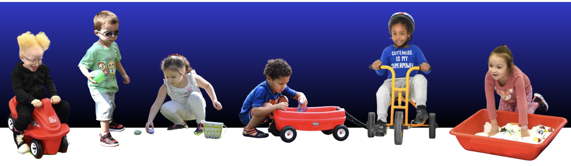 Readiness preschoolers at play.