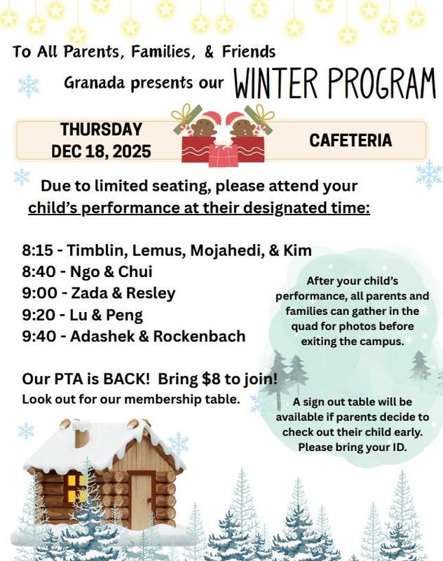 Winter Program 2025