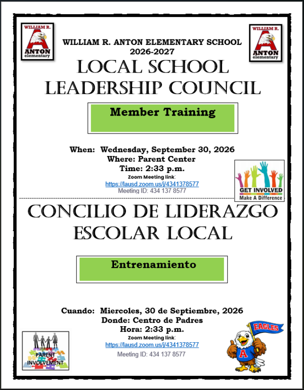 LSLC Member Training