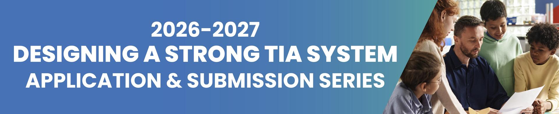 Designing a Strong TIA System workshop graphic banner