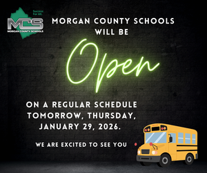 MCS Open regular schedule 1/29/26