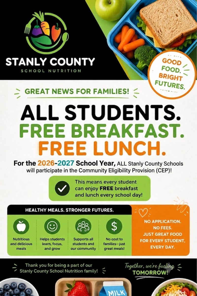 Free meals flyer