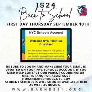 Welcome Back NYSCA Account