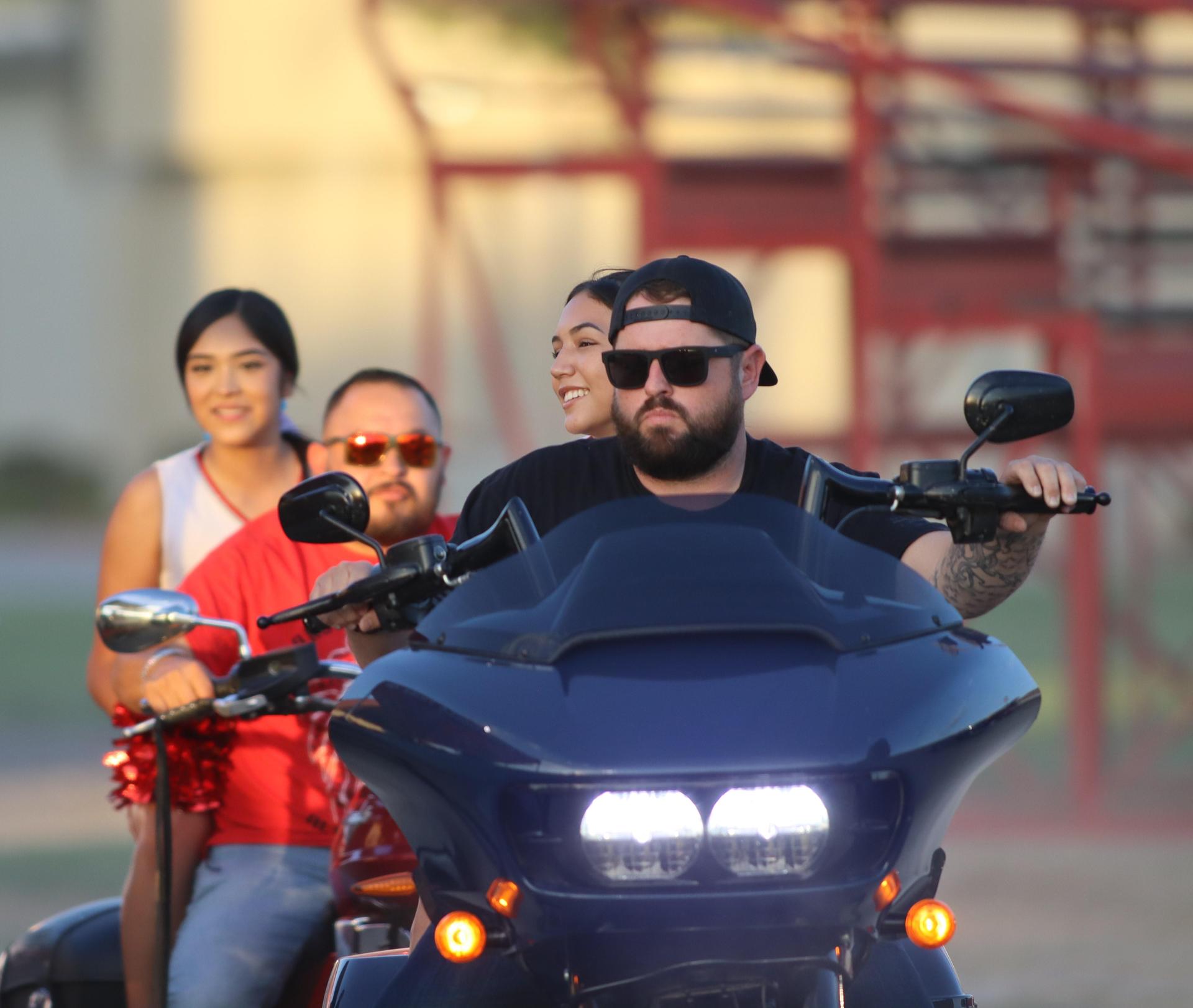 Students enjoying the football game against hoover