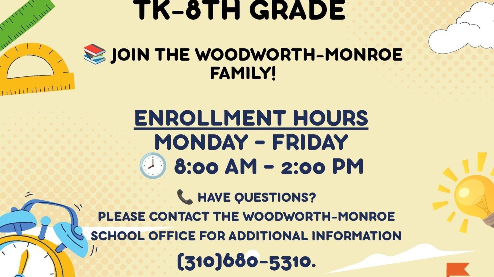 Open Enrollment for the 2026/2027 School Year!

 (Open to ALL grades)
