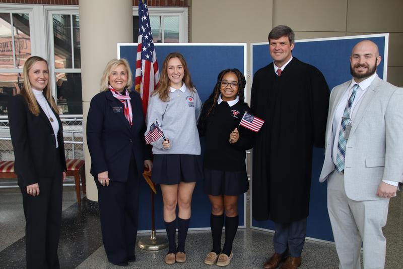 Sacred Heart Schools Hosts US District Court Naturalization Proceedings