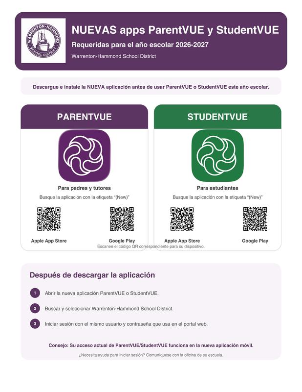 New ParentVue and StudentVue Apps