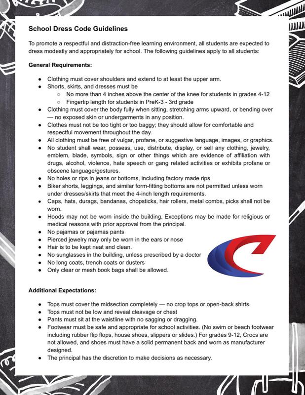 2025-2026 Dress Code Guidelines Featured Photo