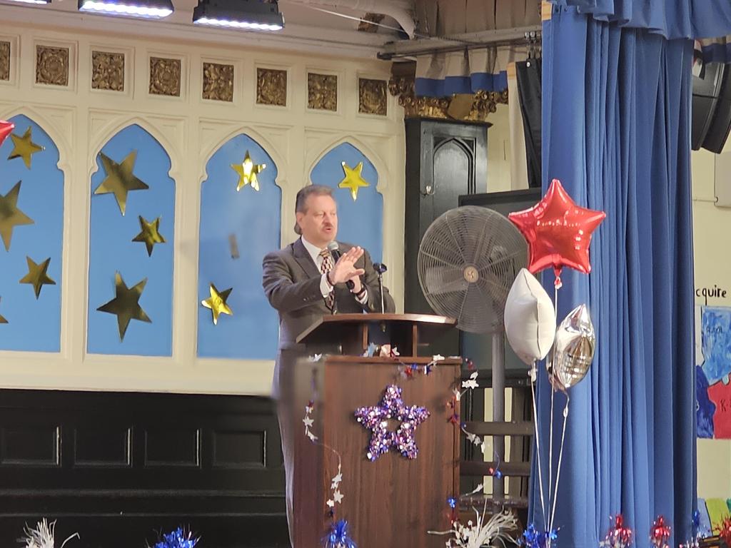 Congressman speaking