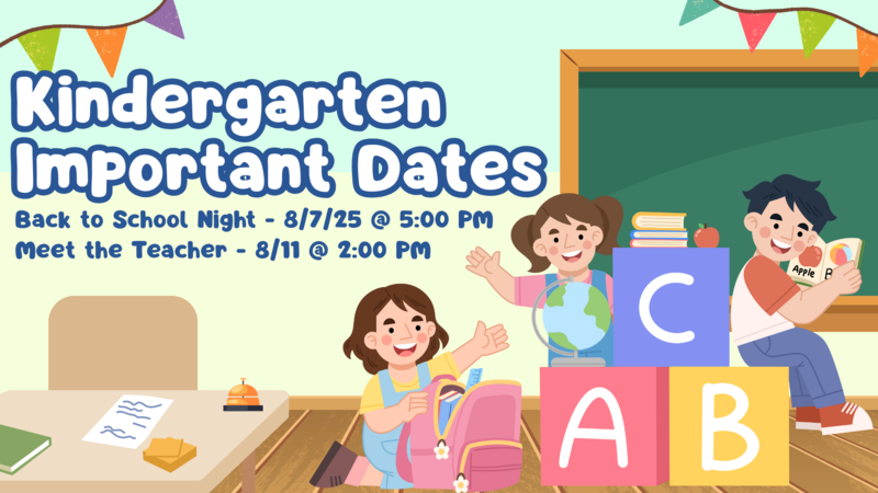 Image of Kindergarten Important Information