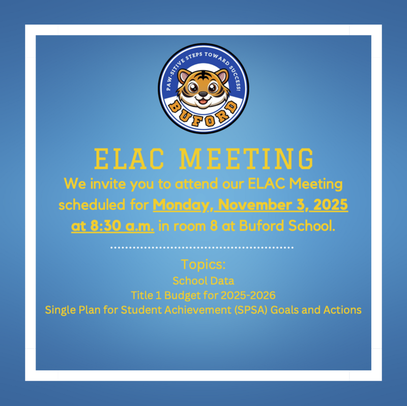 ELAC Meeting