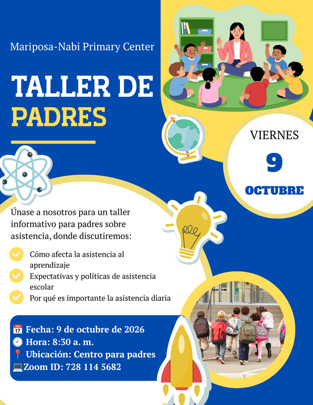Taller de Padres Sobre Asistencia