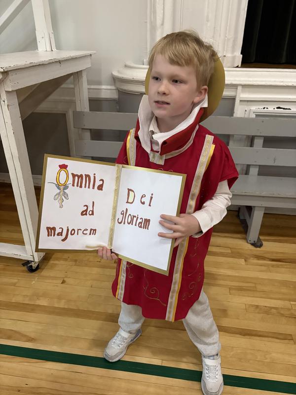 Fourth Graders Bring Saints to Life for All Saints’ Day Featured Photo