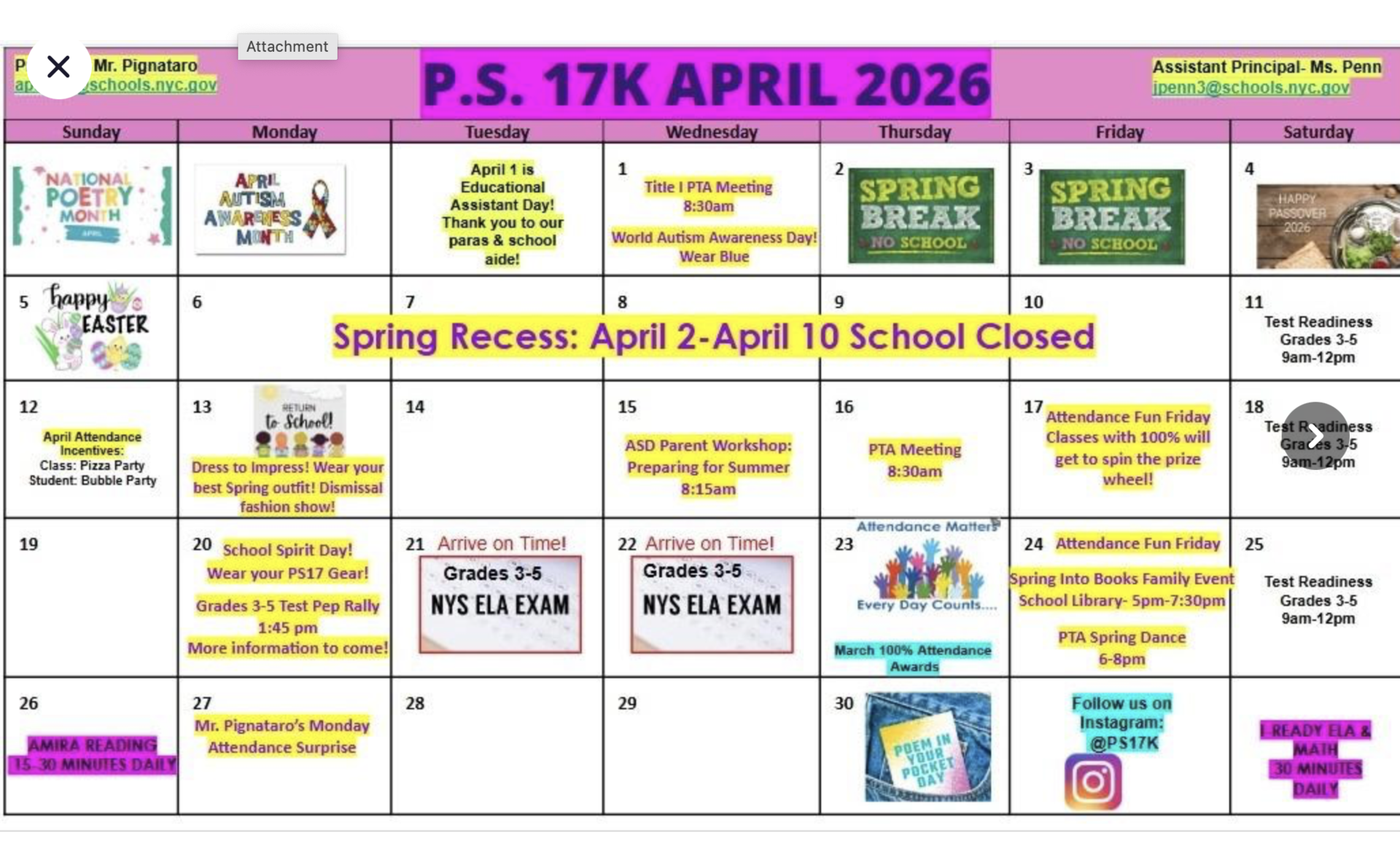 Calendar 