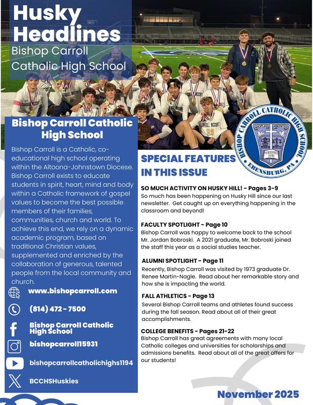 November 2025 Husky Headlines